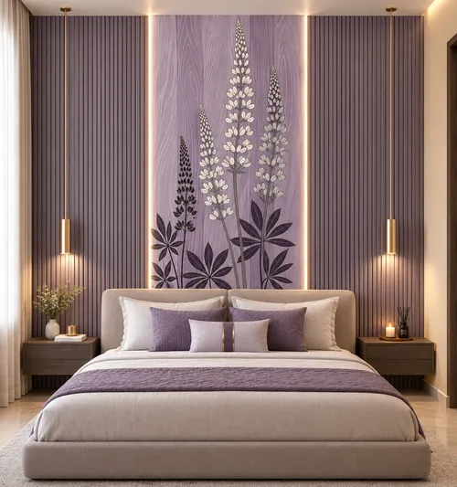 Glora Sheet GS09AA006 installed in Boutique Dressing Lounge and Serene Master Suite