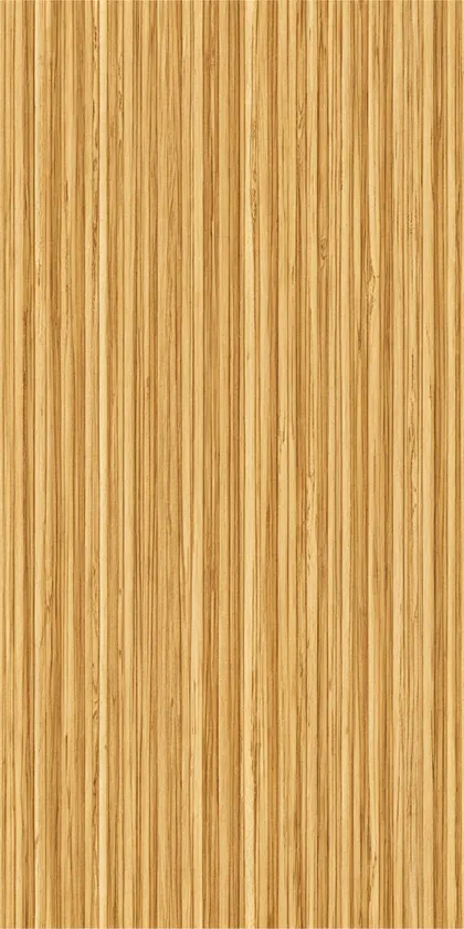 Glora Sheet GS07AA001 — Natural Straight Grain Golden Teak Veneer Surface Texture
