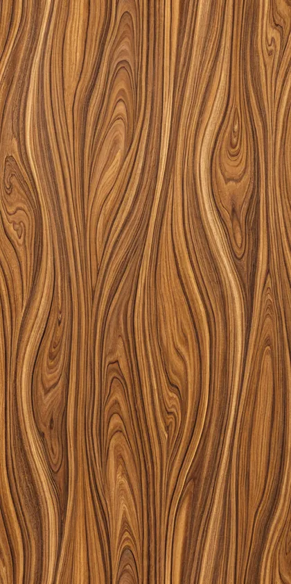 Glora Sheet GS07AA003 — Exotic Swirl Brazilian Rosewood Veneer Surface Texture