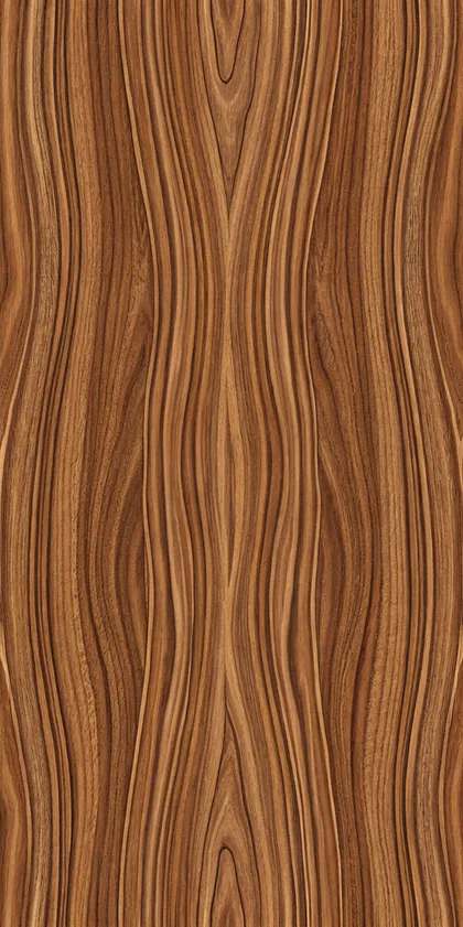 Glora Sheet GS07AA004 — Bookmatched Walnut Hourglass Veneer Surface Texture
