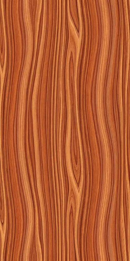 Glora Sheet GS07AA007 — Warm Auburn Teak Linear Grain Veneer Surface Texture